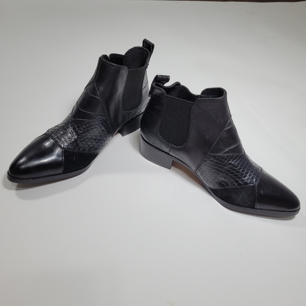 Coach Suffolk Patchwork Booties - image 1